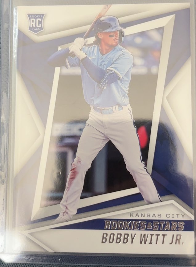 2022 Panini Chronicles #14 Bobby Witt Jr. Rookies & Stars — front