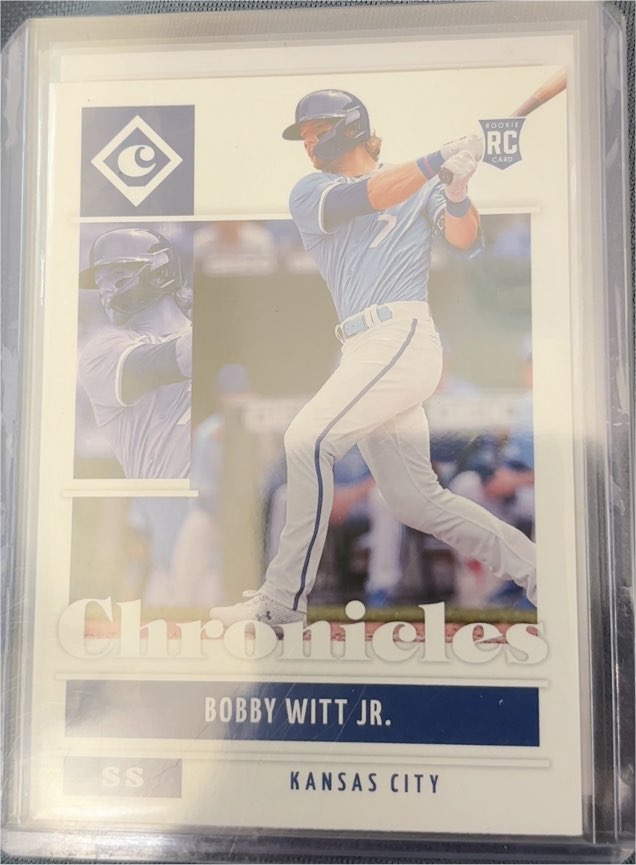 2022 Panini Chronicles #26 Bobby Witt Jr. — front