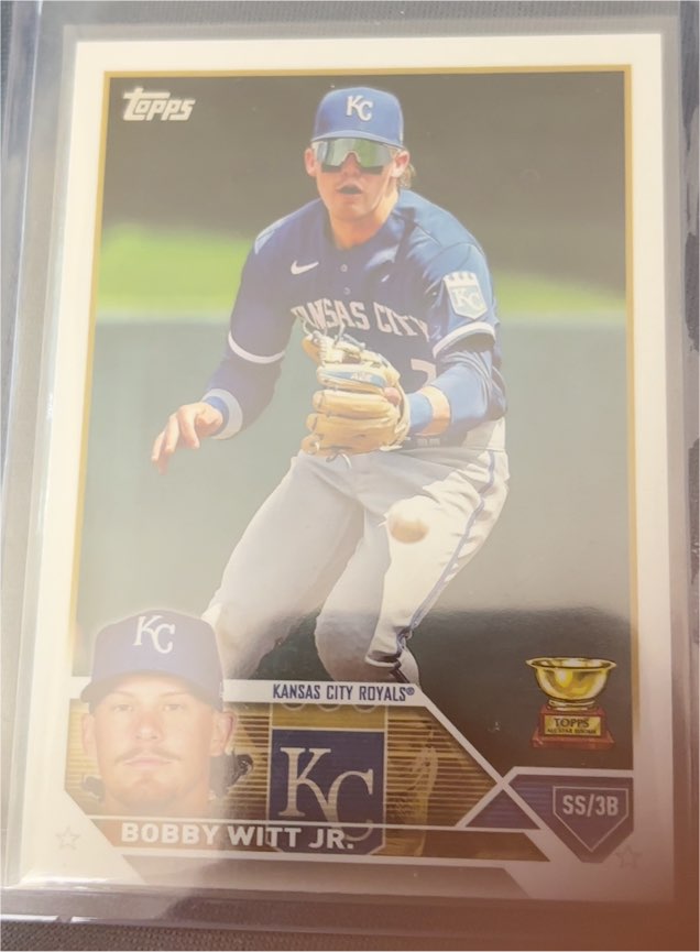 2023 Topps Series 1 #7 Bobby Witt Jr. — front
