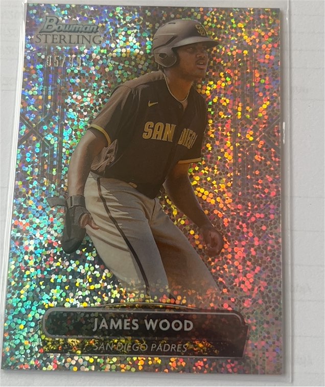 2022 Bowman Sterling #BSP-57 James Wood — front