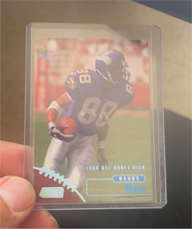 1998 Topps Stadium Club #189 Randy Moss — front