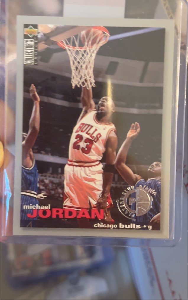 1995-96 Upper Deck Collector's Choice #45 Michael Jordan — front