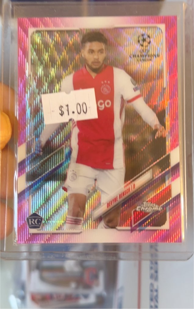2021 Topps Chrome UEFA Champions League #57 Devyne Rensch — front