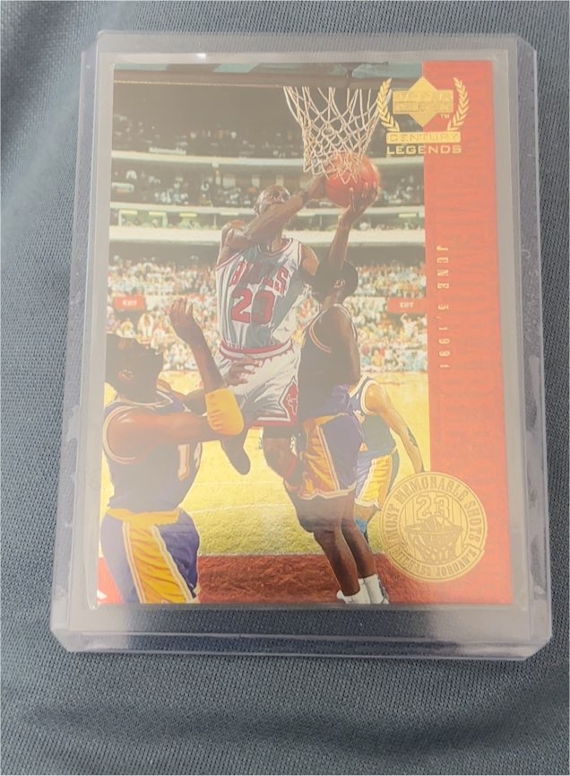 1998-99 Upper Deck Century Legends #MJ3 Michael Jordan — front