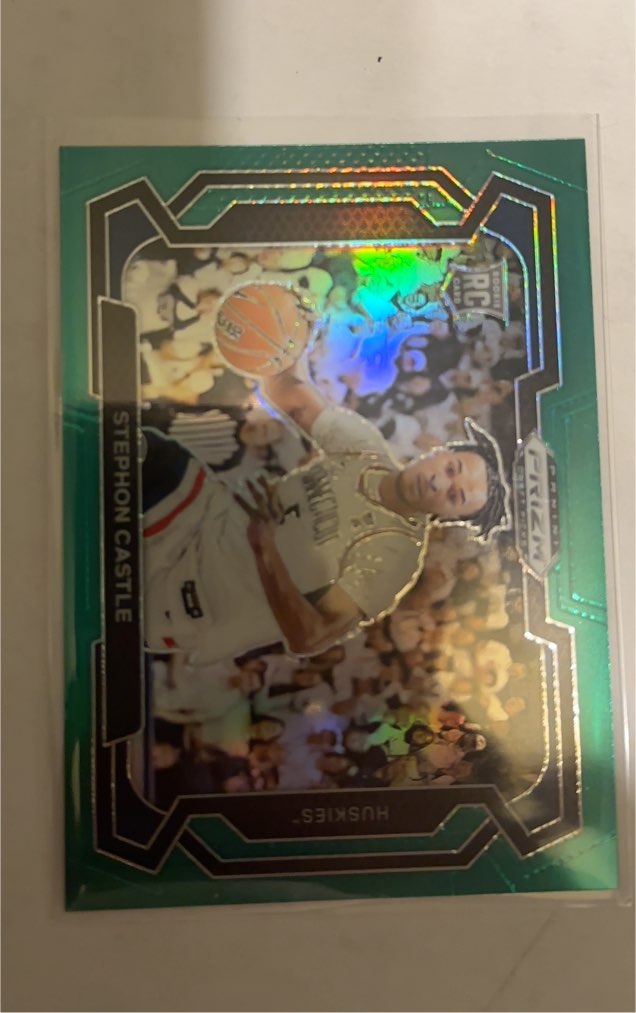 2023-24 Panini Prizm #RC Stephon Castle — front