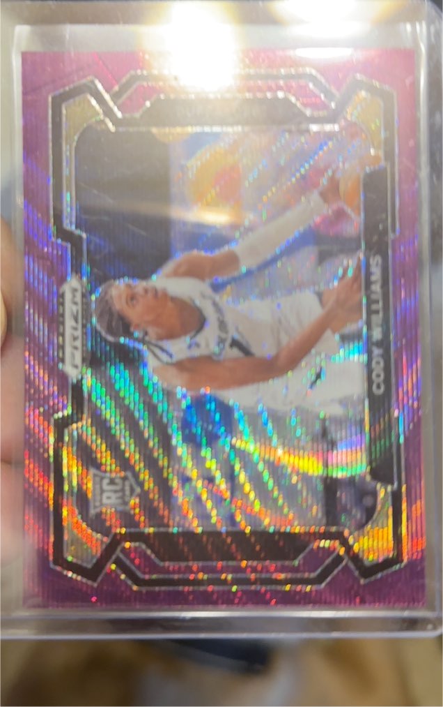 2024 Panini Prizm Draft Picks #80 Cody Williams — front