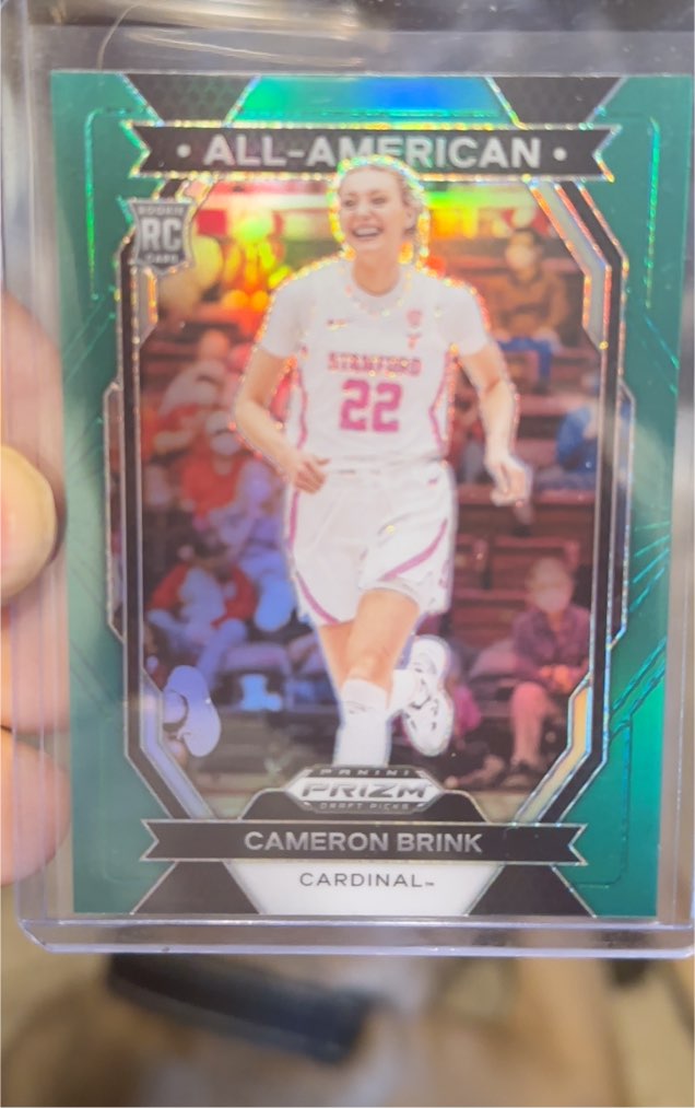 2024 Panini Prizm Draft Picks #10 Cameron Brink All-American — front