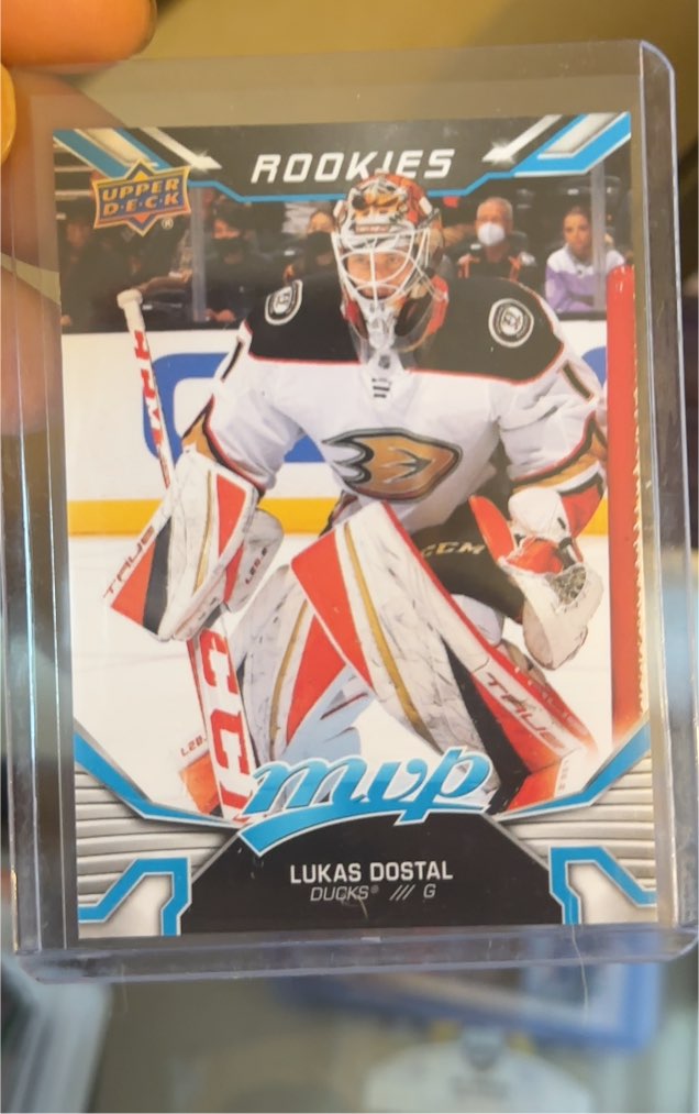 2022-23 Upper Deck MVP #227 Lukas Dostal — front