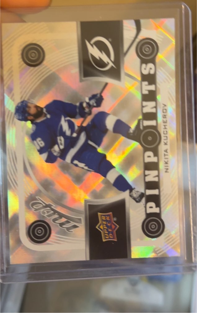 2022-23 Upper Deck MVP Pinpoints #PP-19 Nikita Kucherov — front