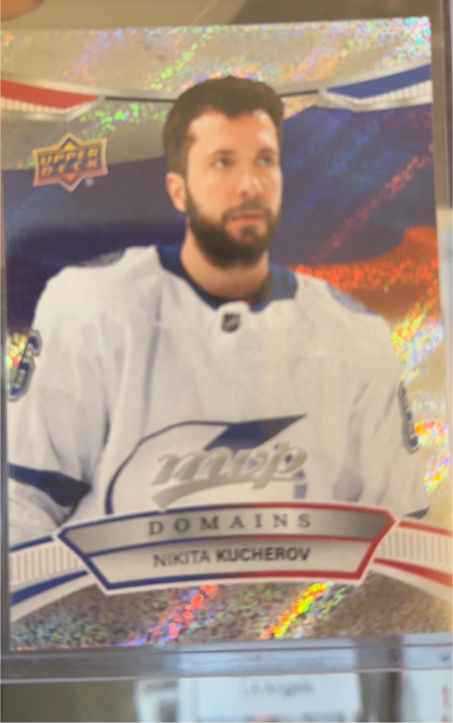 2022-23 Upper Deck MVP Domains #NA-12 Nikita Kucherov — front