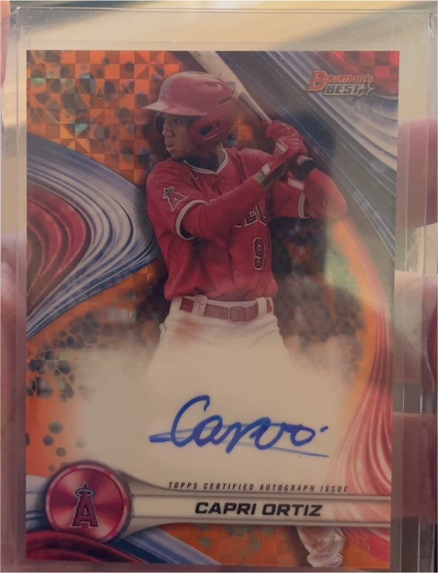 2024 Bowman's Best #B24-CO Capri Ortiz — front