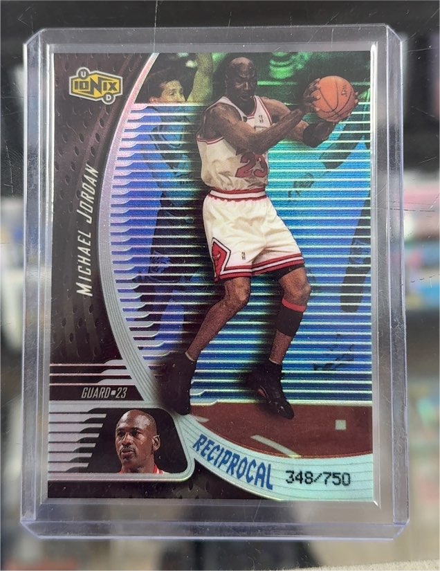 1998-99 Upper Deck Ionix #6 Michael Jordan — front