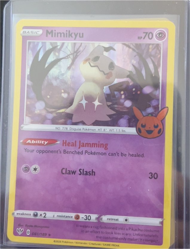 2022 Pokémon Trick or Trade #081 Mimikyu — front