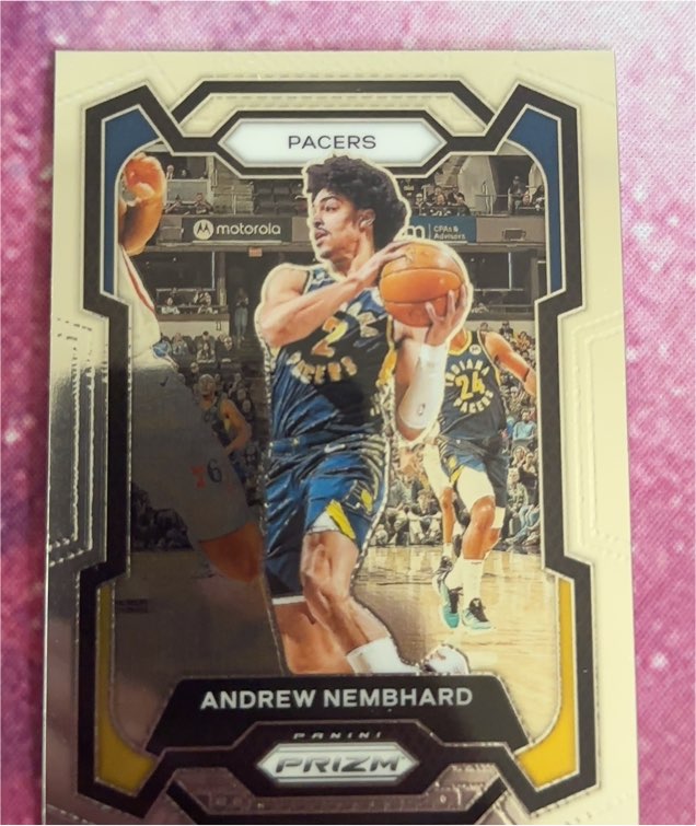2023-24 Panini Prizm #211 Andrew Nembhard — front