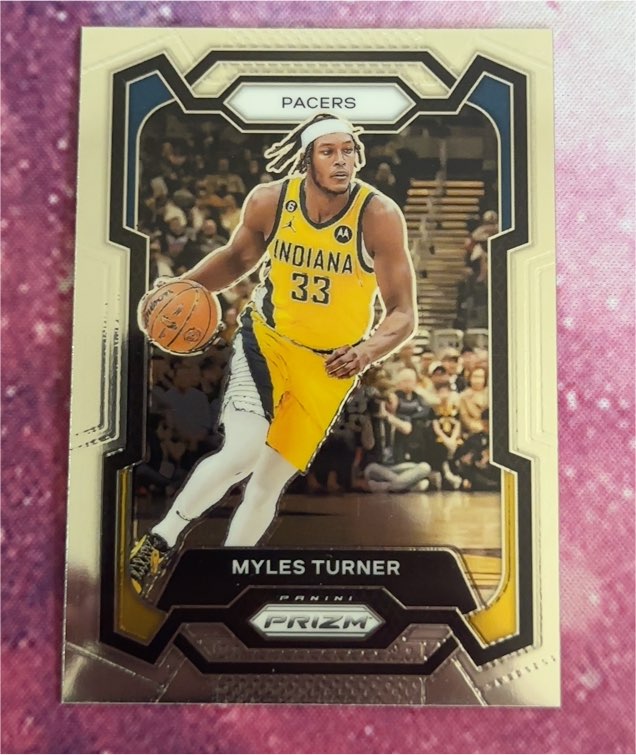 2023-24 Panini Prizm #34 Myles Turner — front