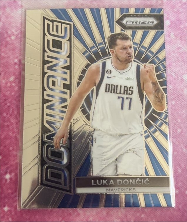 2023-24 Panini Prizm Dominance #2 Luka Doncic — front