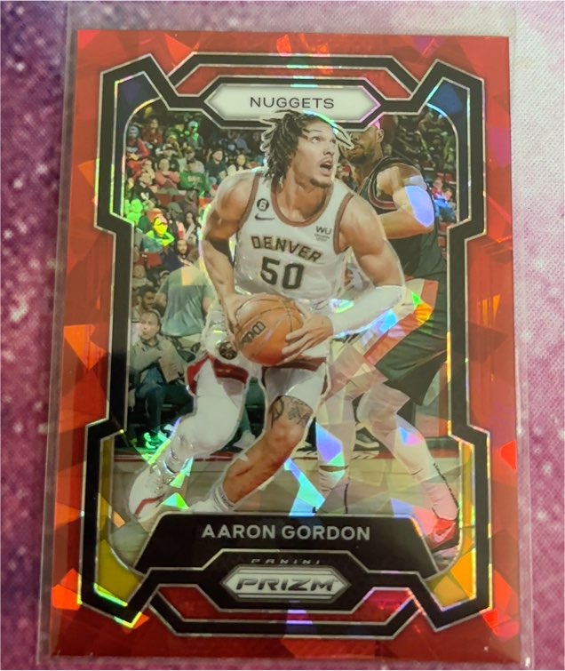 2023-24 Panini Prizm #12 Aaron Gordon — front