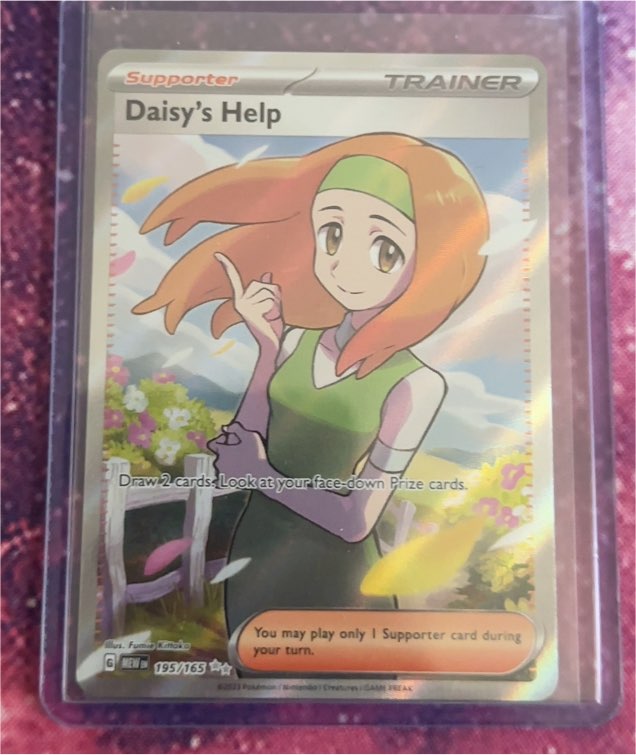 2023 Pokémon Scarlet & Violet 151 #195 Daisy's Help — front