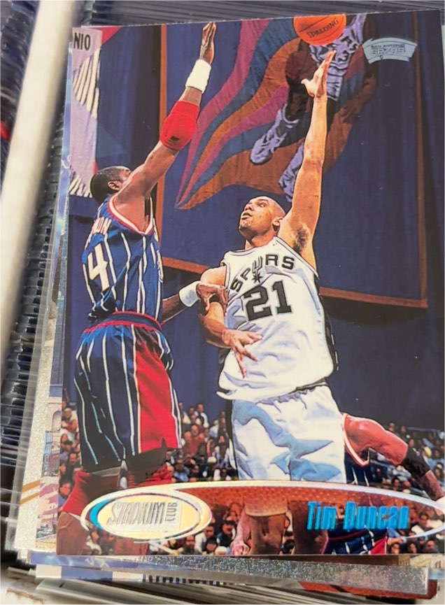 1998-99 Topps Stadium Club #148 Tim Duncan — front
