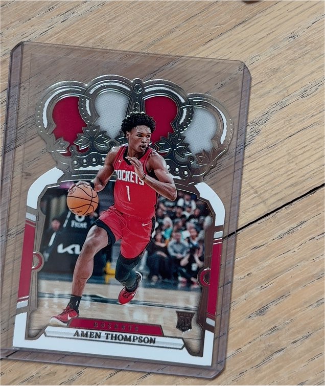 2023-24 Panini Crown Royale Diecut #RC Amen Thompson — front