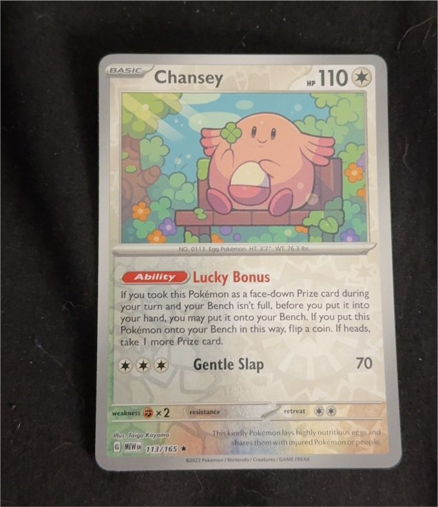 2023 Pokémon TCG Scarlet & Violet 151 #113 Chansey — front
