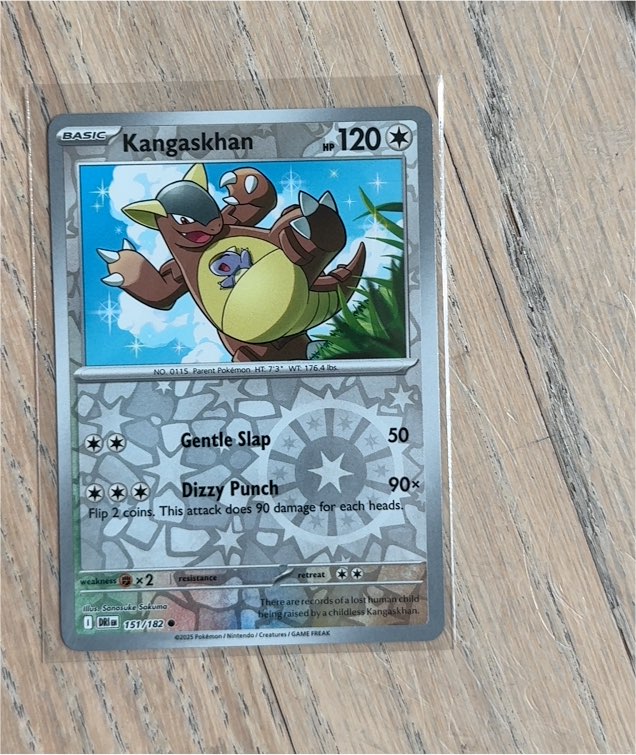 2025 Pokémon #151 Kangaskhan — front