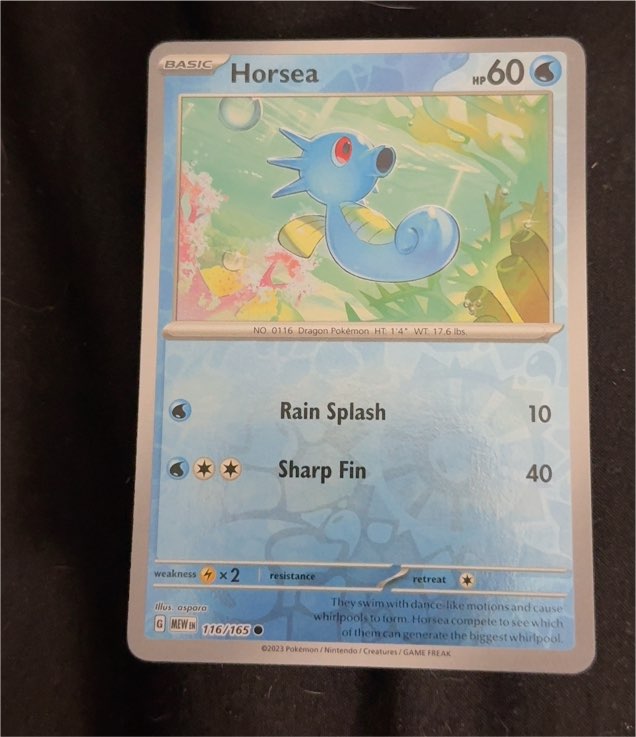 2023 Pokémon Scarlet & Violet 151 #116 Horsea — front