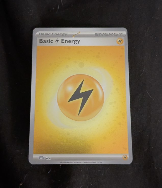 2023 Pokémon Scarlet & Violet 151 #004 Basic Lightning Energy — front