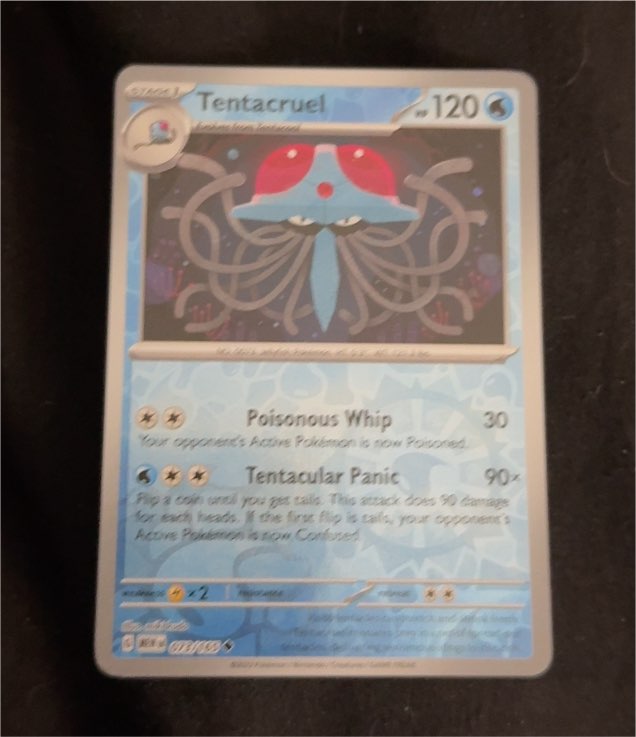 2023 Pokémon Scarlet & Violet 151 #073 Tentacruel — front