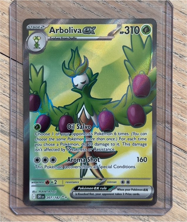 2025 Pokémon TCG #207 Arboliva ex — front
