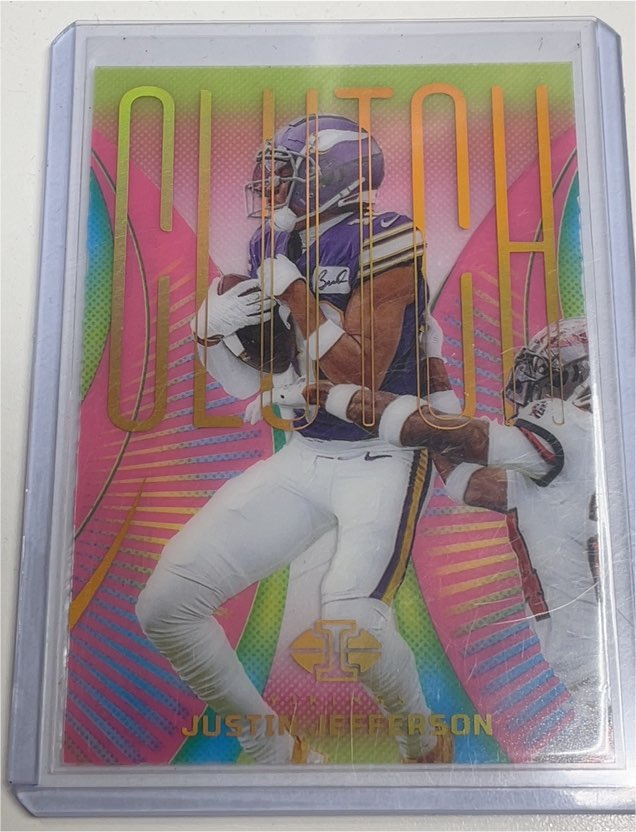 2024 Panini Illusions Clutch #10 Justin Jefferson — front