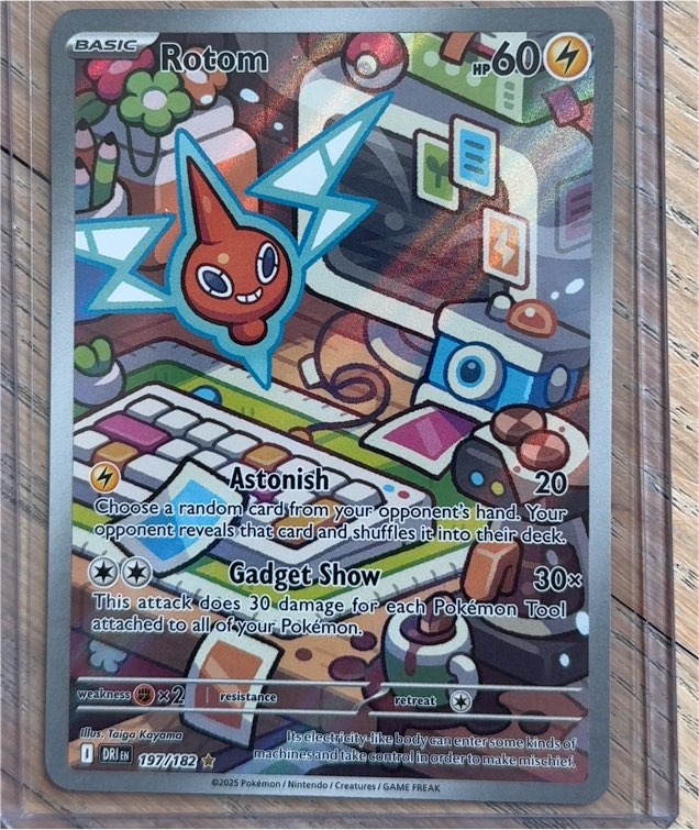 2025 Pokémon #197 Rotom — front