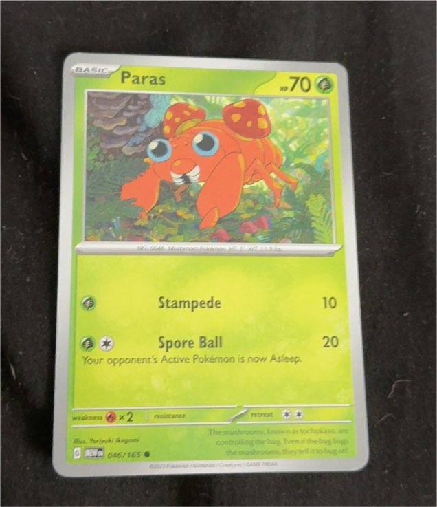 2023 Pokémon Scarlet & Violet 151 #046 Paras — front