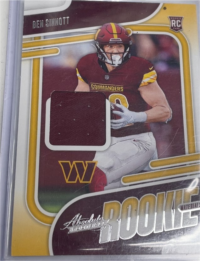2024 Panini Absolute - Absolute Rookie Materials #ARM-BST Ben Sinnott — front