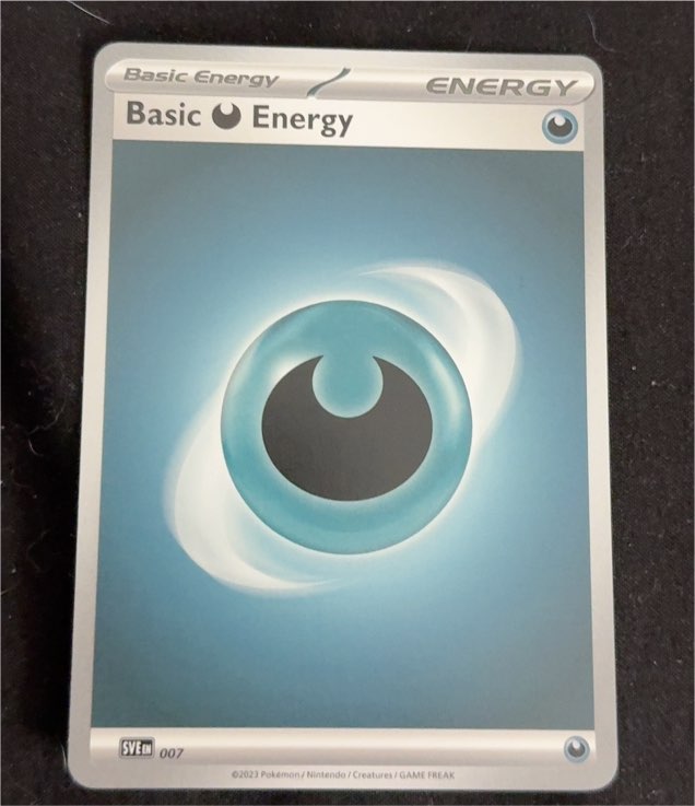 2023 Pokémon Scarlet & Violet #007 Basic Darkness Energy — front
