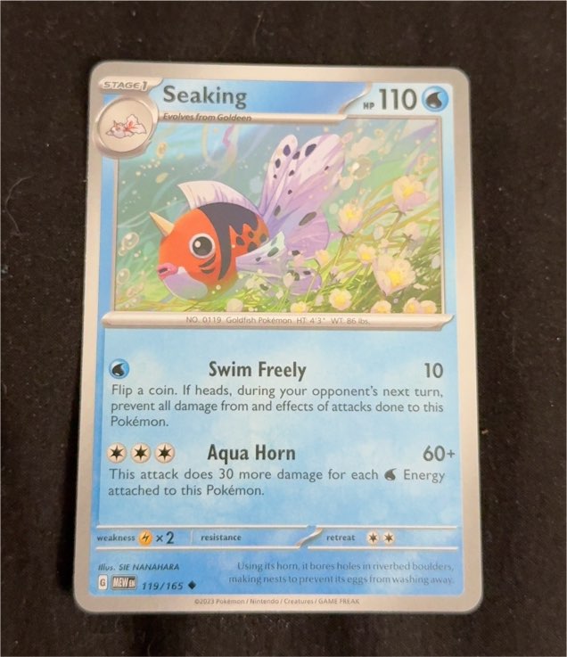 2023 Pokémon Scarlet & Violet 151 #119 Seaking — front