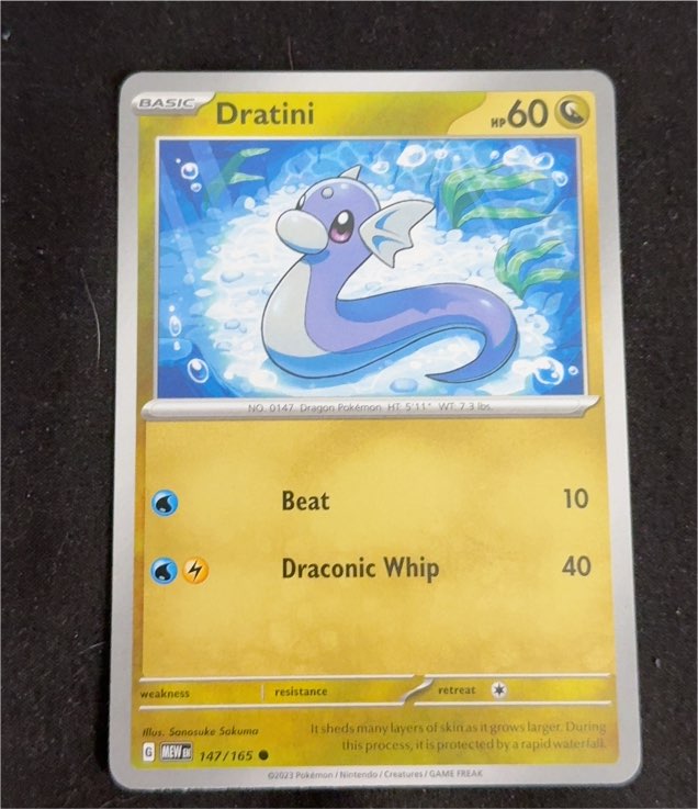 2023 Pokémon Scarlet & Violet 151 #147 Dratini — front