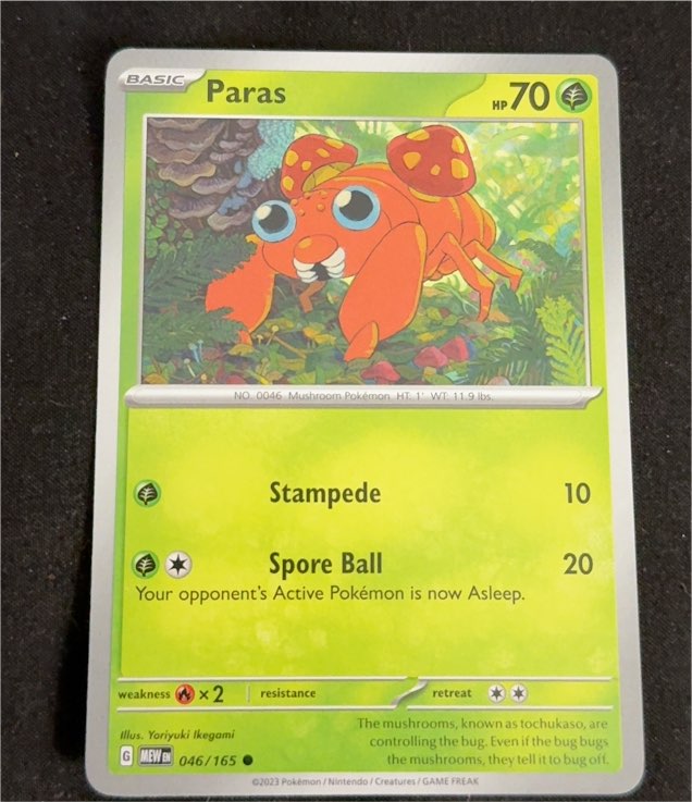 2023 Pokémon Scarlet & Violet 151 #046 Paras — front