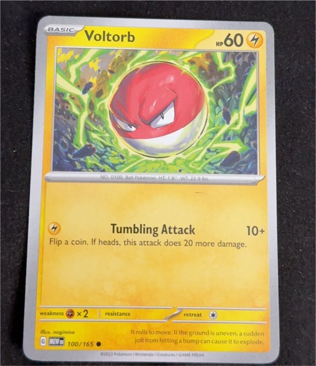 2023 Pokémon Scarlet & Violet 151 #100 Voltorb — front