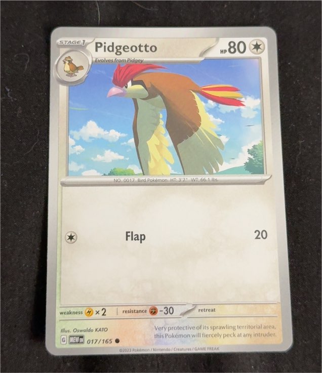 2023 Pokémon Scarlet & Violet 151 #017 Pidgeotto — front