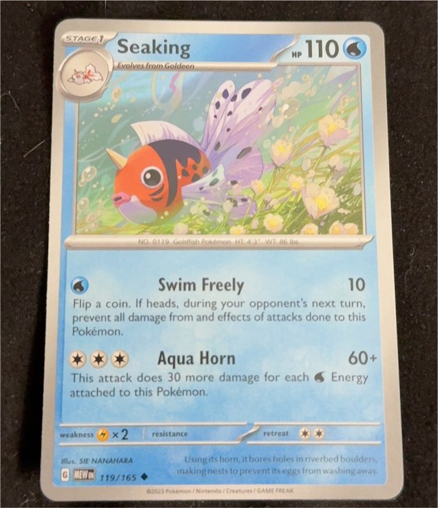 2023 Pokémon Scarlet & Violet 151 #119 Seaking — front