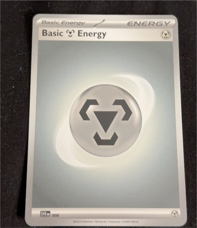 2023 Pokémon SV01 Scarlet & Violet Base Set #008 Basic Metal Energy — front