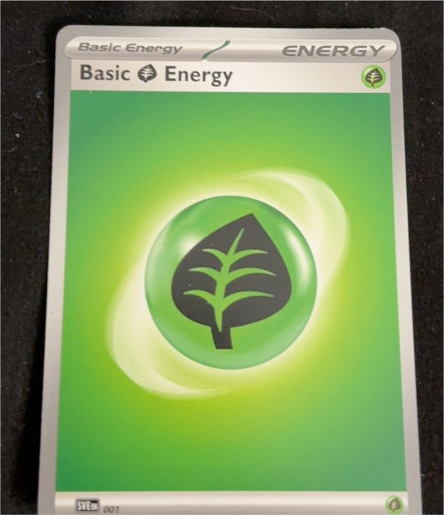 2023 Pokémon TCG Scarlet & Violet #001 Basic Grass Energy — front