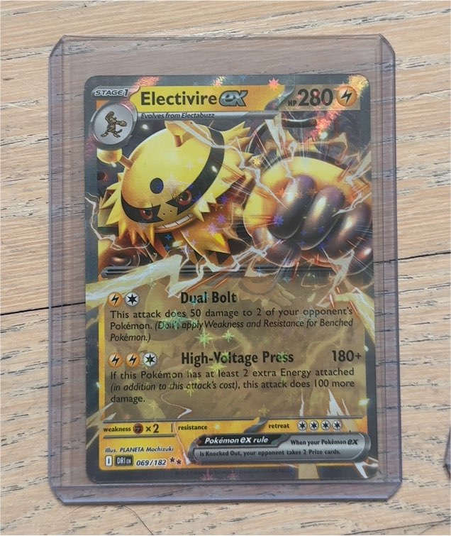 2025 Pokémon TCG SV10: Destined Rivals #069 Electivire ex — front