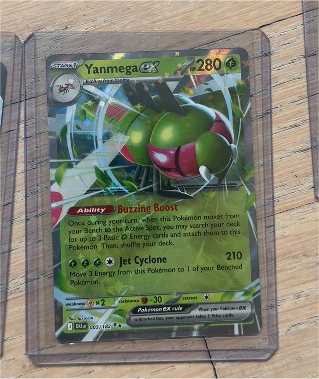 Yanmega EX 003/182 Destined Rivals — front
