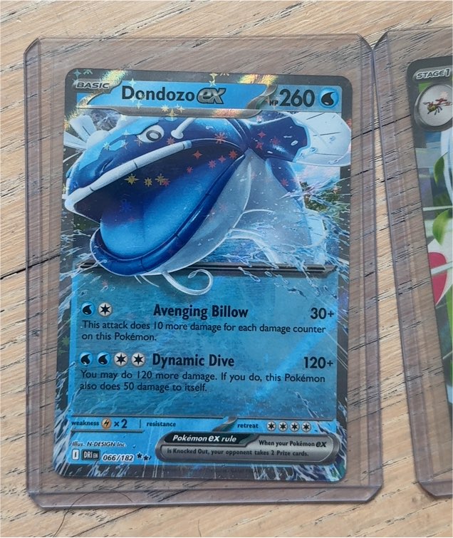 2023 Pokémon TCG SV10: Destined Rivals #066 Dondozo ex — front