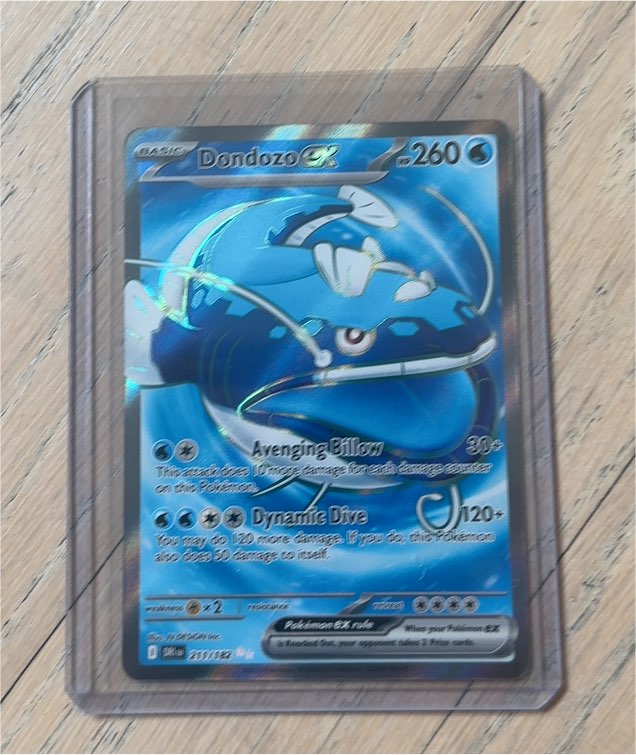 2025 Pokémon TCG Destined Rivals #211 Dondozo EX — front
