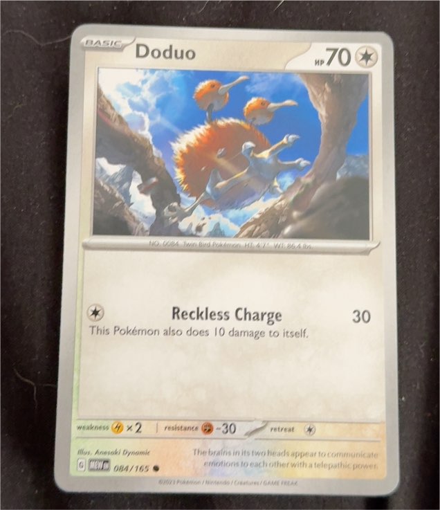 2023 Pokémon Scarlet & Violet 151 #084 Doduo — front