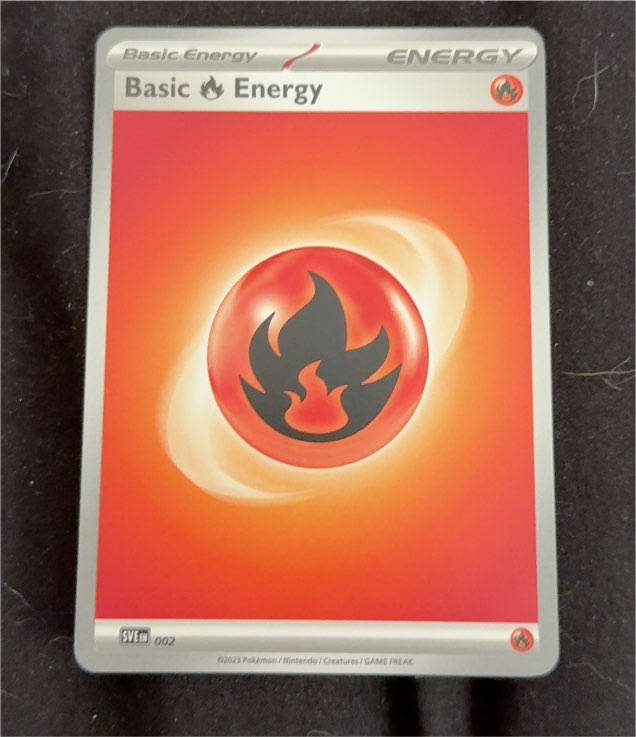 2023 Pokémon Scarlet & Violet #002 Basic Fire Energy — front