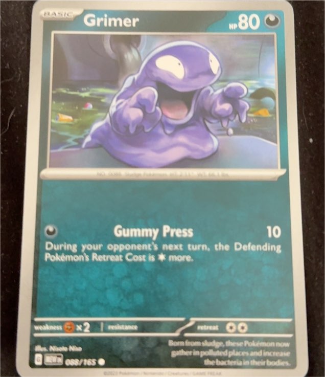 2023 Pokémon Scarlet & Violet 151 #088 Grimer — front